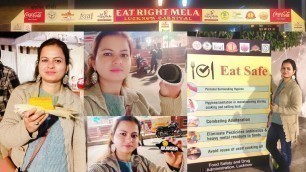 'Eat Right Carnival Lucknow 2021 | WALKTHON EAT RIGHT CARNIVAL IN LUCKNOW | Food Mela | Akanksha V-95'