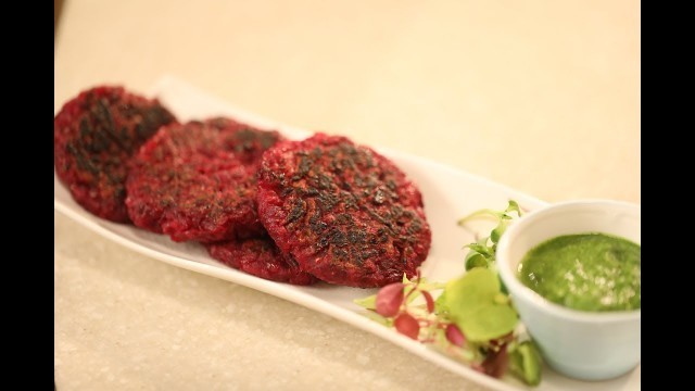 'Beetroot Tikki | Family Food Tales with Mrs Alyona Kapoor | Sanjeev Kapoor Khazana'