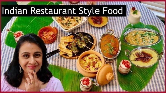 'Indian Restaurant Style Veg. Menu At Home | Restaurant Style Meal Idea | Simple Living Wise Thinking'