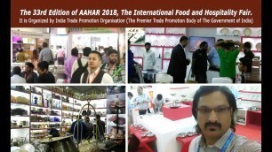 'AAHAR Food Expo 2018 | My Tentaran'