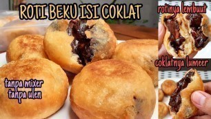 'ROTI COKLAT TANPA MIXER TANPA ULEN | FROZEN FOOD | ROTI GORENG COKLAT'