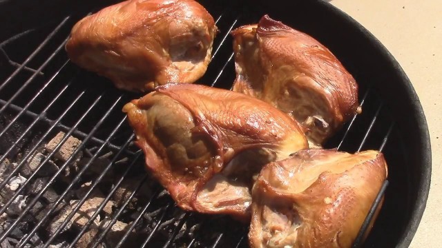 'how to smoke chicken without a smoker'