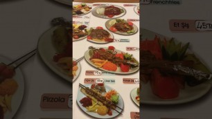 'ТУРЕЦКИЙ РЕСТОРАН цены сегодня! Меню, Турция 2021. Turkish food! RESTAURANT MENU'