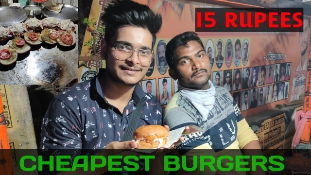 'Cheapest burgers shops in rajajipuram lucknow/food review by Akshat verma/love for burgers/ lucknow'