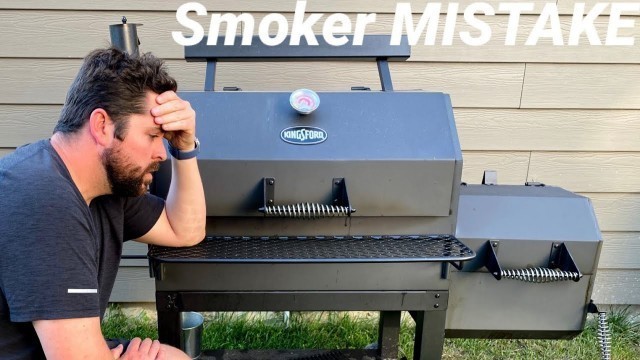 'Offset Smoker - Biggest Beginners Mistake'