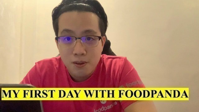 '(Day 1) My first day experience as a foodpanda rider | How it works & How much do I earn per trip'