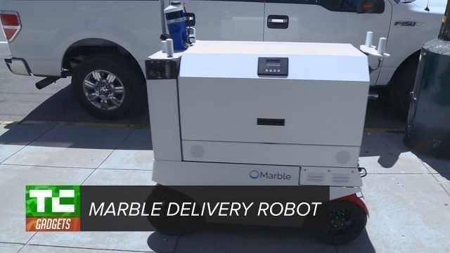 'Marble\'s delivery robot rolls through SF'