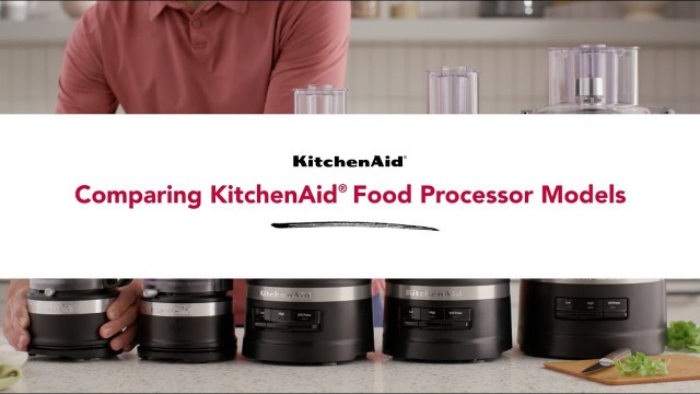 'Explore the KitchenAid® Food Processor Line'