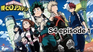 'My Hero Academia Season 4 Episode 1 REACTION'