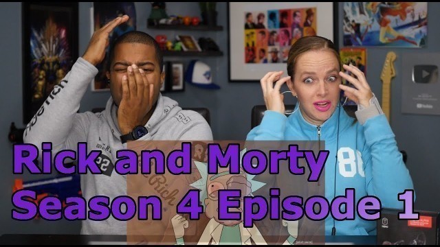 'Rick and Morty Season 4 Episode 1 \"Edge of Tomorty: Rick Die Rickpeat\" (Jane and JV\'s REACTION 