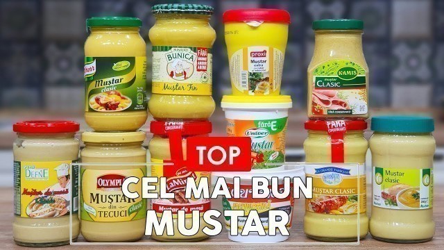 'TU STII CE MANANCI? - CEL MAI BUN MUSTAR - FOOD TEST'