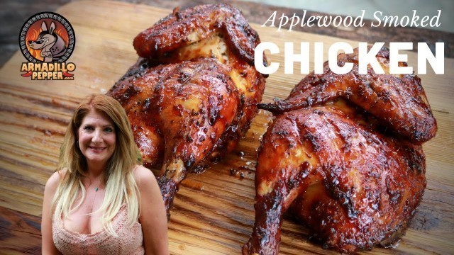 'Applewood Smoked Chicken Electric Smoker | Masterbuilt'