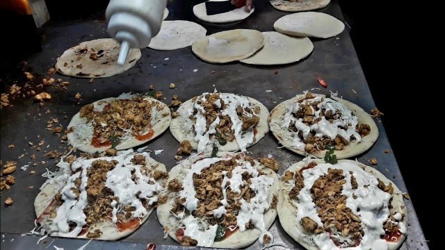 'Juicy and creamy maya chicken shawarma | Hussainabad street food'