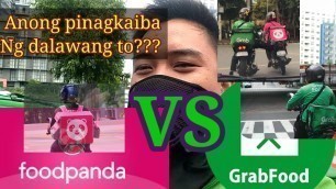 'Anong pinagkaiba ng grabfood sa foodpanda|grabfood vs foodpanda|Kimkim vlogs'