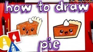 'How To Draw A Funny Pumpkin Pie + Featured Artists & SYA!'