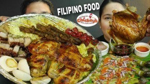 'FILIPINO FOOD | PINOY BOODLE FIGHT | CHICKEY\'S INASAL | MUKBANG PHILIPPINES'