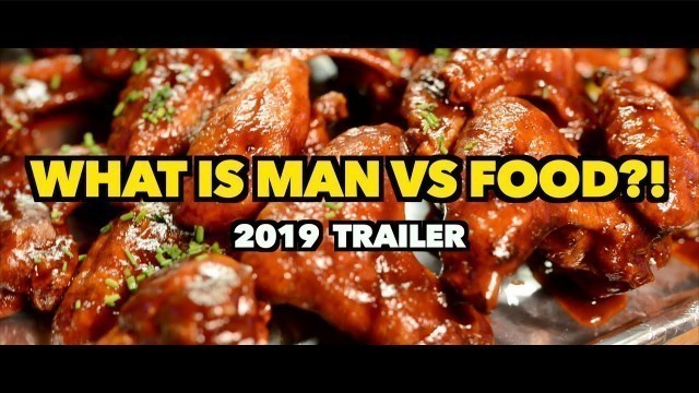 'WHAT IS MAN VS FOOD?! |  [OFFICIAL TRAILER] (Celebrity HOTSPOT)'