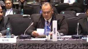 'Nauru Country Statement, FAO APRC 34, 2018'