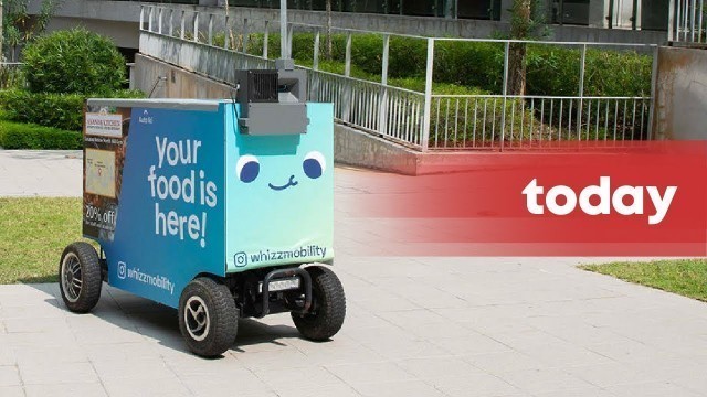 'Meet FoodBot, a four-wheeler robot that delivers food from its ‘belly’ to yours'