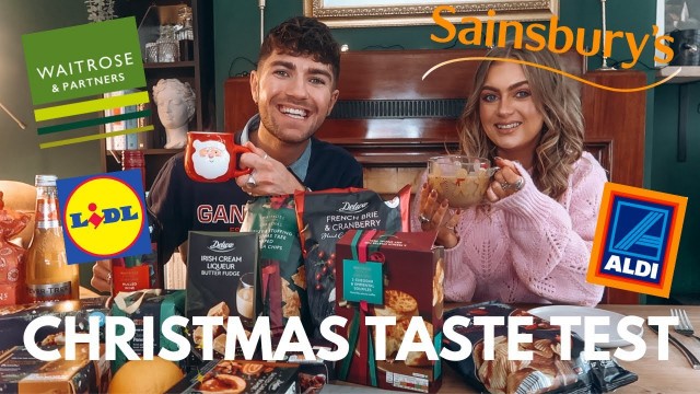 'CHRISTMAS TASTE TEST | TASTING THE ULTIMATE CHRISTMAS FOOD OF 2021'