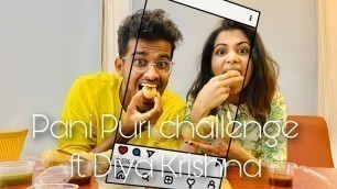 'Pani Puri Challenge | Koffee with Kichu | Diya Krishna'