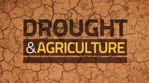 'Drought and Agriculture - Predict, Plan and Prepare: Stop Drought Becoming Famine'