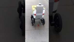 'F food delivery robot'