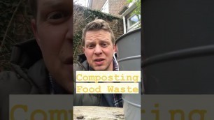 'Composting Food Waste (how to prevent fruit flies and bad smells)'