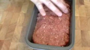 'Upside Down BBQ Meatloaf - Barbecue Meatloaf Recipe'