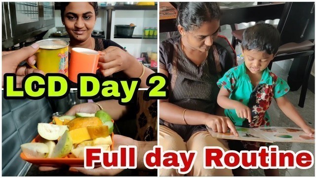 'LCD Diet Routine Day 2 in Tamil | What i eat in a Day? | Low Carb Diet | DIML Tamil | Raji\'s Kitchen'