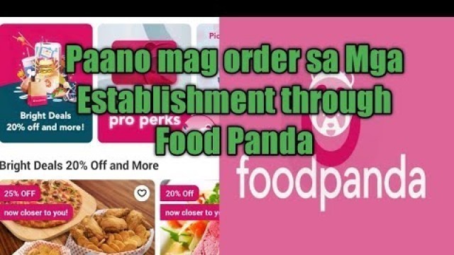 'How to Order Food through Food Panda /Pork tunkatso'