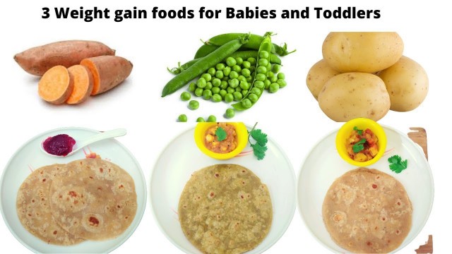 'Baby foods in tamil |3 Weight gain & Healthy Baby Food Recipes for 12+ Months'