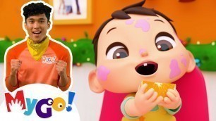 'Christmas Food Song | Lellobee - Nursery Rhymes | MyGo! Sign Language For Kids | ASL'