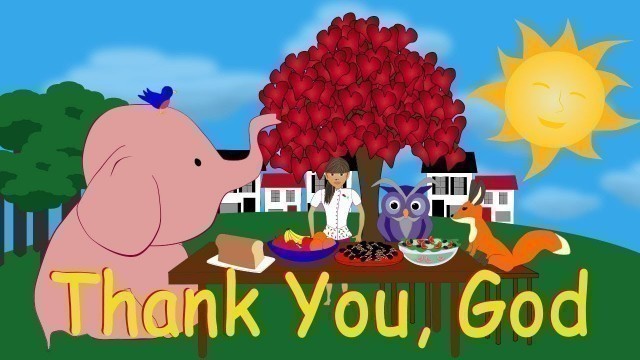 'Thank You, God New Food Blessing Song for Children'