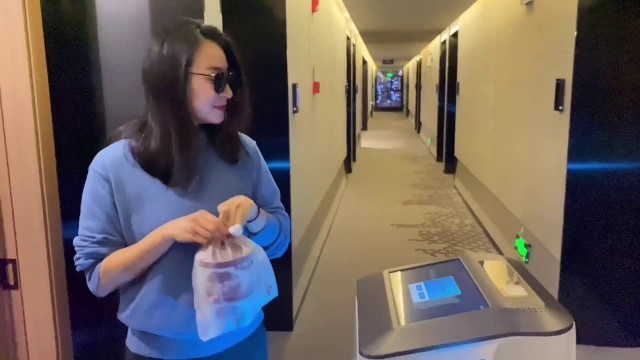 'Room Service Autonomous Food Delivery Robot'