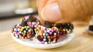 'Chocolate Kiss Cookies – Tiny Kitchen | ASMR Miniature Cooking Mini Food'