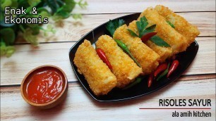 'Resep Dan Cara Membuat Risoles Sayur | Ide Jualan Frozen Food'