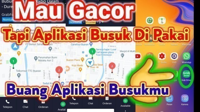 'Trik Cara Settingan Yang Mau Gacor Buang Aplikasi Busukmu [ Grabfood'