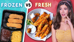 'Frozen vs Fresh Homemade Food 