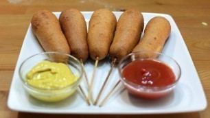 'How to Make Corn Dogs | Easy Homemade Corn Dog Recipe'