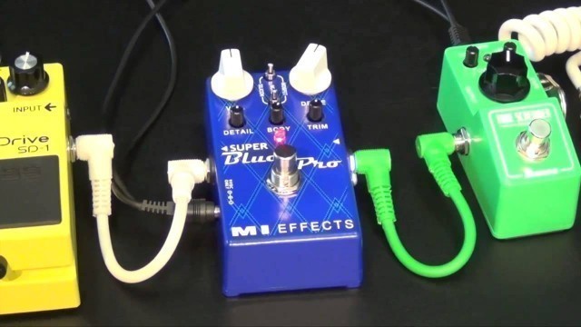 'Overdrive Comparison - Boss - EHX - MI Effects - Tube Screamer Mini'