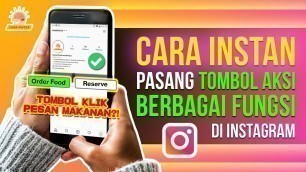 'CARA MUDAH PASANG TOMBOL ORDER MAKANAN GOFOOD GRABFOOD DI INSTAGRAM! BISA NAIKIN PENJUALAN!'