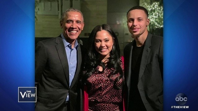 'Ayesha Curry on Biden & Obama BBQ Eats, \'Family Food Fight\' | The View'