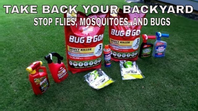 'Get rid of flies, mosquitoes, and other bugs'