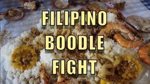 'Filipino Boodle Fight'