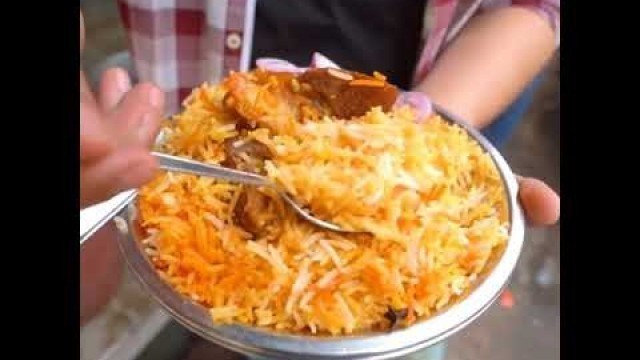 'Lucknow Famous Lalla Mutton Biryani Rs.320-:Full Palate|Indian Street Food'