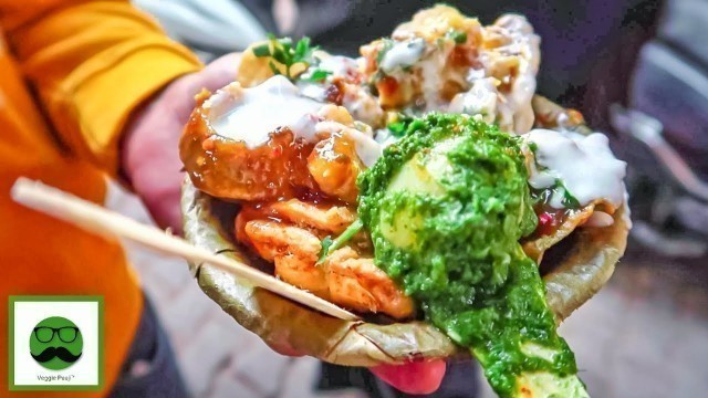 'Hidden Gems in Lucknow | Pandit Ji Chaat, GPO Dahi Bhalle & More | Indian Street Food | Veggiepaaji'