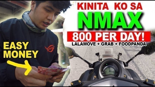 '800 PER DAY PAANO KUMITA GAMIT ANG MOTOR MO // PWEDE LALAMOVE, GRAB O FOODPANDA - MOTOVLOG'