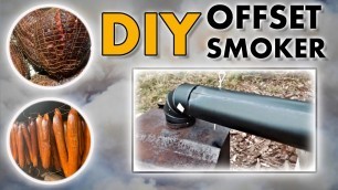 'DIY Smoker | Our Woodstove Meat Smoker | How To Make A Homemade Offset Smoker For Hot & Cold Smoking'