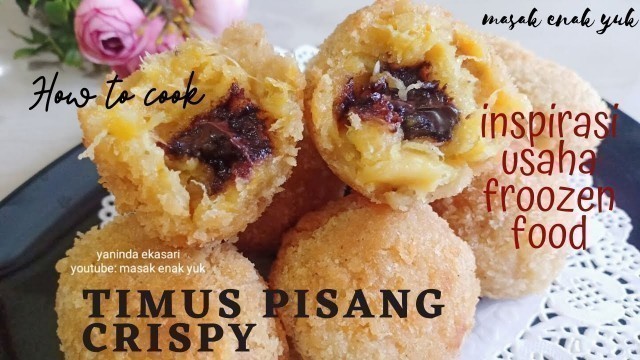 'Timus Pisang Crispy Ide Usaha Frozen Food'